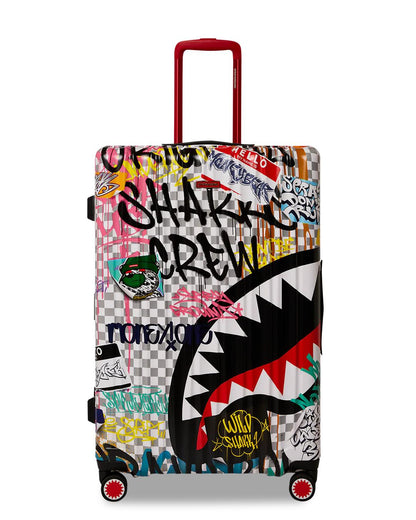 CREATE ANOTHER DAY SHARKNAUTICS HARDSHELL FULL-SIZE LUGGAGE | Sprayground Great Value