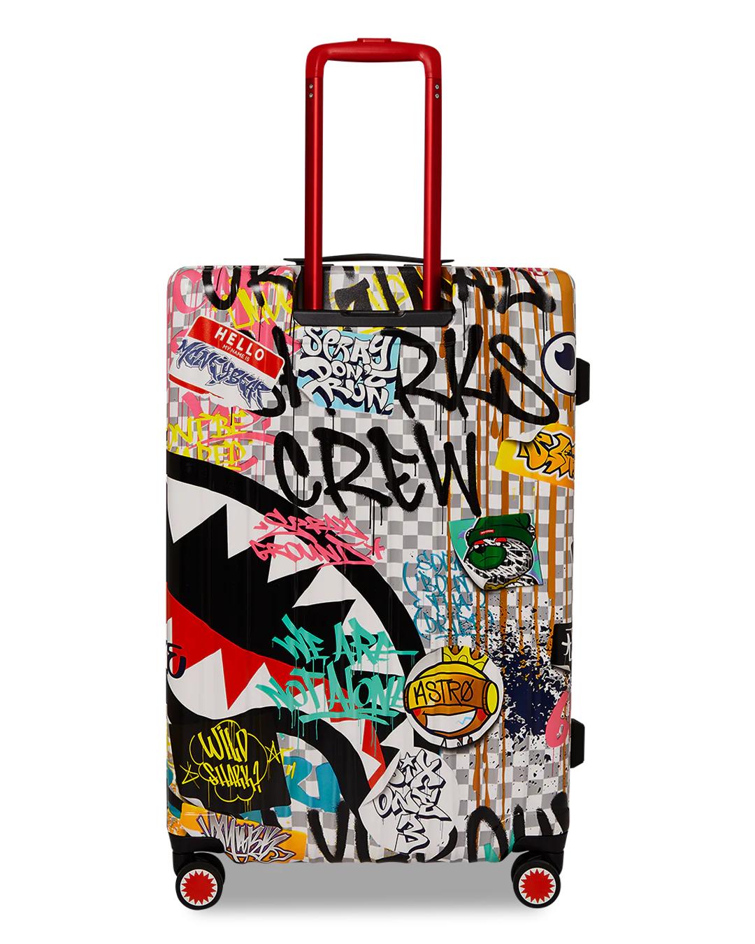 CREATE ANOTHER DAY SHARKNAUTICS HARDSHELL FULL-SIZE LUGGAGE | Sprayground Great Value