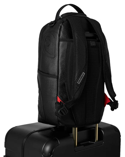 REALITY CHECK SHARKITECTURE FULL-SIZE JETBLACK LUGGAGE (GOLD HARDWARE) | Sprayground Latest