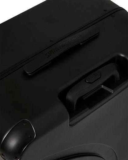 REALITY CHECK SHARKITECTURE FULL-SIZE JETBLACK LUGGAGE (GUNMETAL HARDW | Sprayground Quality