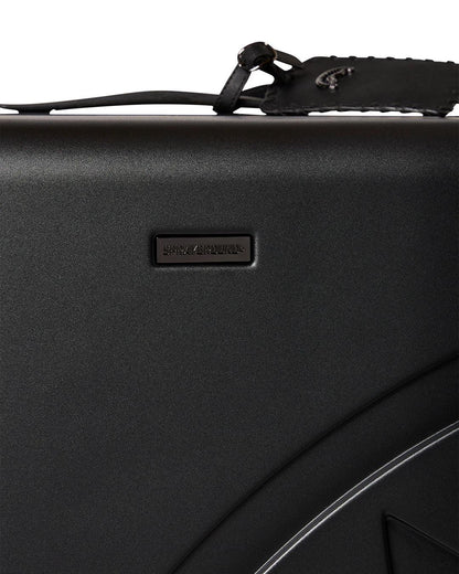 REALITY CHECK SHARKITECTURE FULL-SIZE JETBLACK LUGGAGE (GUNMETAL HARDW | Sprayground Quality