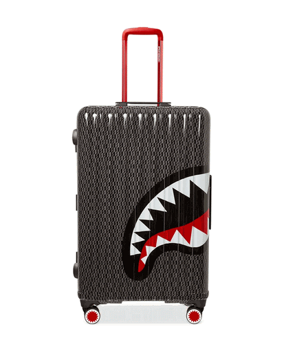 SPRAYGATTI REVV SHARKNAUTICS HARDSHELL FULL-SIZE LUGGAGE | Sprayground New