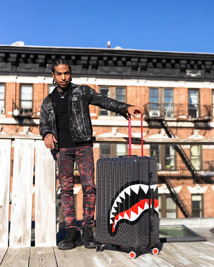 SPRAYGATTI REVV SHARKNAUTICS HARDSHELL FULL-SIZE LUGGAGE | Sprayground New