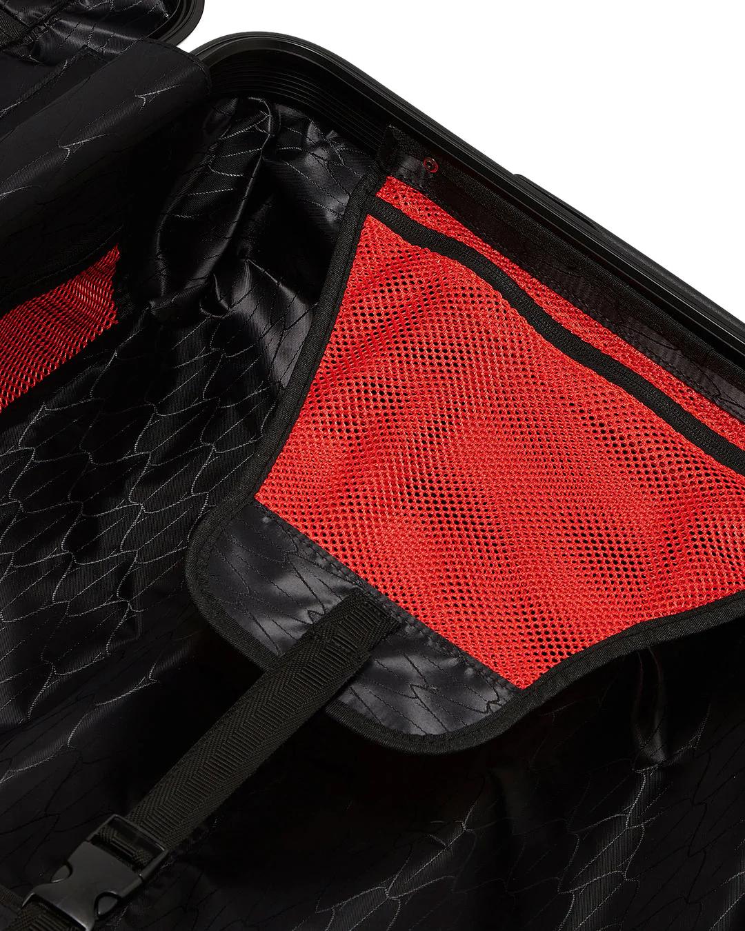 FRENZY SHARKS SHARKNAUTICS HARDSHELL FULL-SIZE LUGGAGE | Sprayground Featured