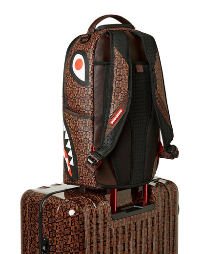 FRENZY SHARKS SHARKNAUTICS HARDSHELL FULL-SIZE LUGGAGE | Sprayground Featured