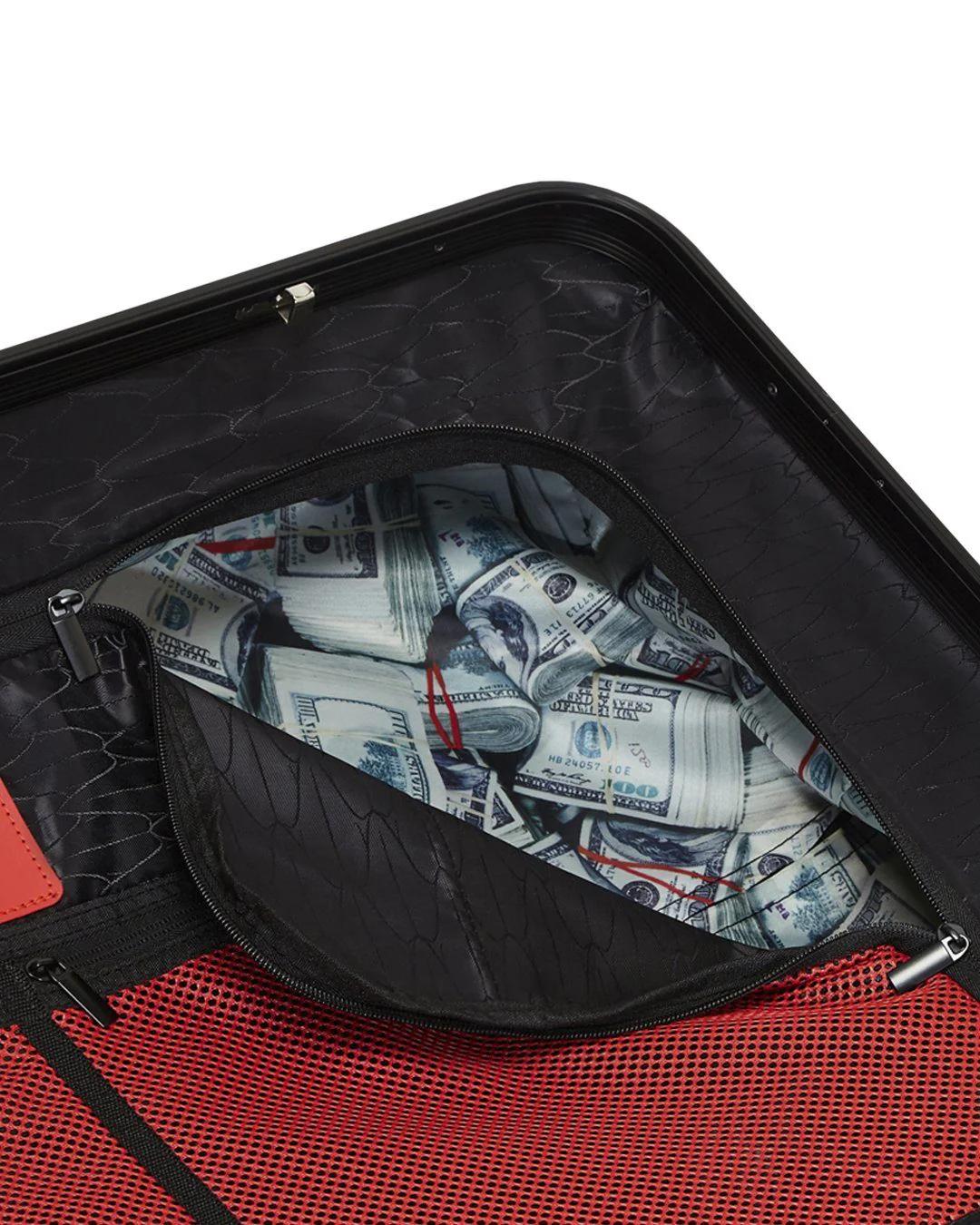 MAMA I MADE IT SHARKITECTURE HARDSHELL FULL-SIZE LUGGAGE | Sprayground Signature