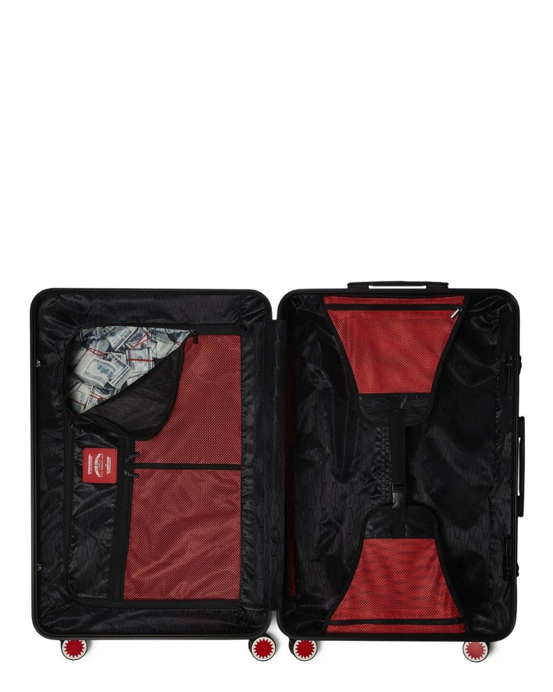 MAMA I MADE IT SHARKITECTURE HARDSHELL FULL-SIZE LUGGAGE | Sprayground Signature