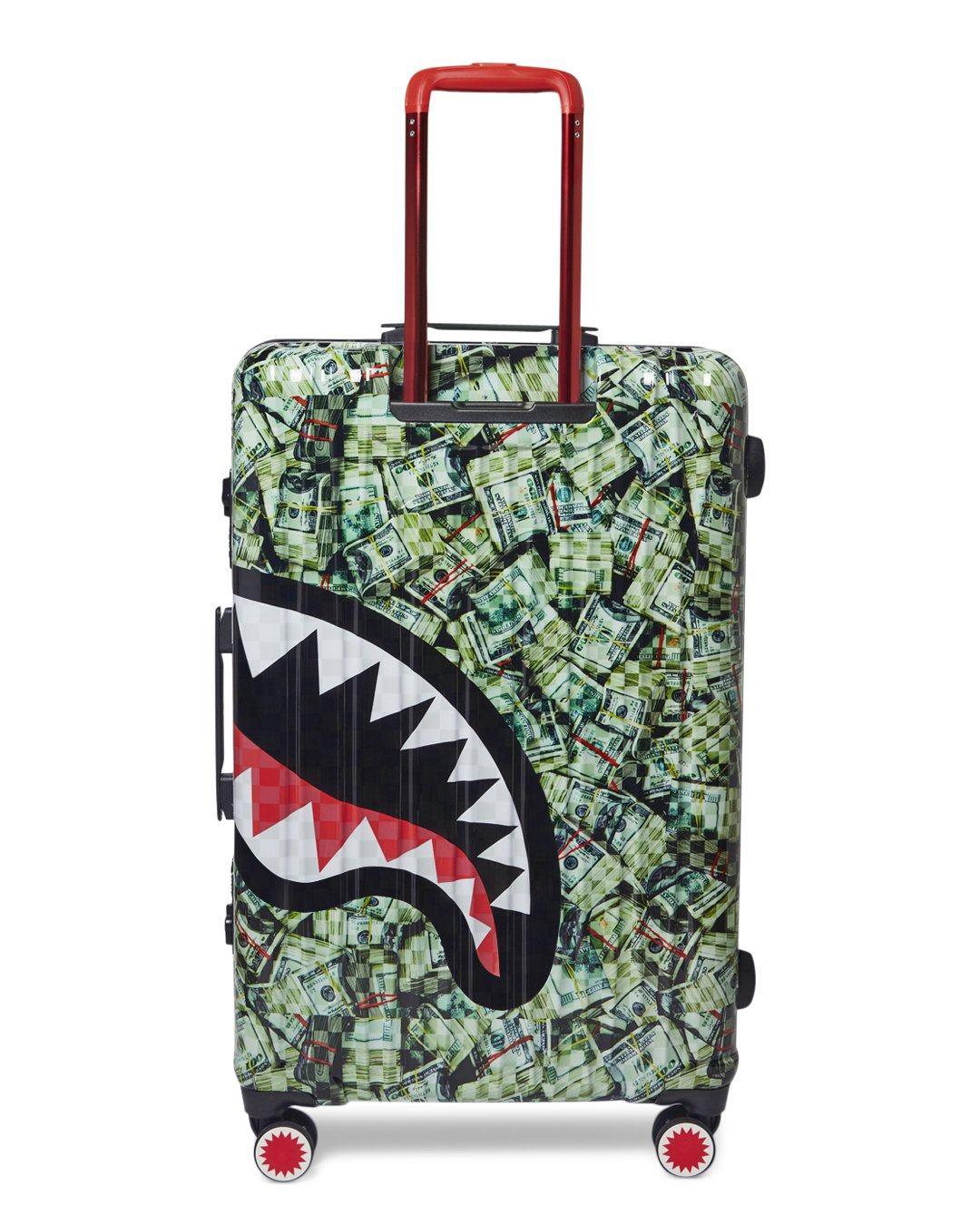 MAMA I MADE IT SHARKITECTURE HARDSHELL FULL-SIZE LUGGAGE | Sprayground Signature