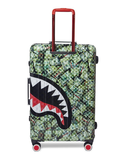 MAMA I MADE IT SHARKITECTURE HARDSHELL FULL-SIZE LUGGAGE | Sprayground Signature