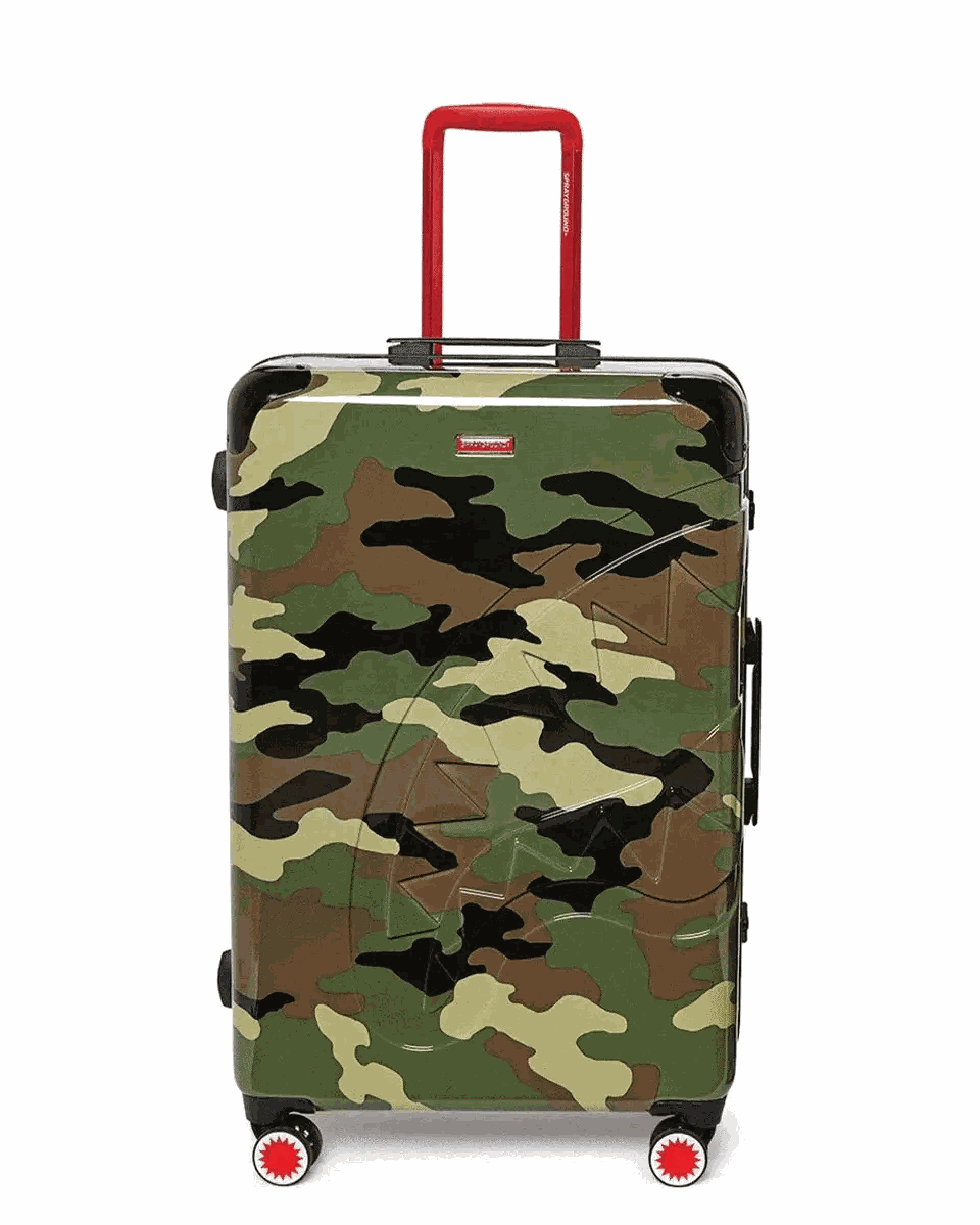 JUNGLE PARIS 29.5” FULL-SIZE SHARKITECTURE LUGGAGE | Sprayground Quality