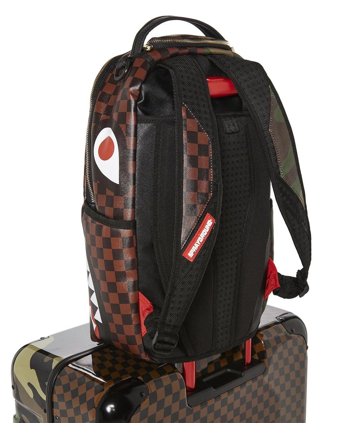 JUNGLE PARIS 29.5” FULL-SIZE SHARKITECTURE LUGGAGE | Sprayground Quality