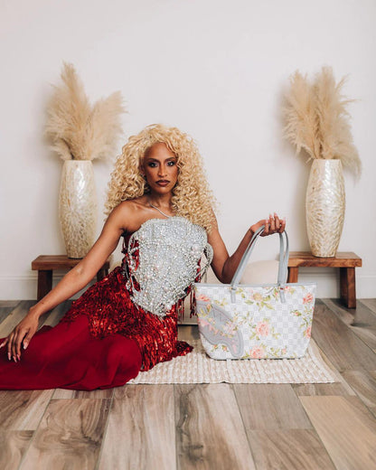A.I. AFRICAN INTELLIGENCE ELEGANT ENERGY TOTE - SANDFLOWER COLLAB | Sprayground Featured