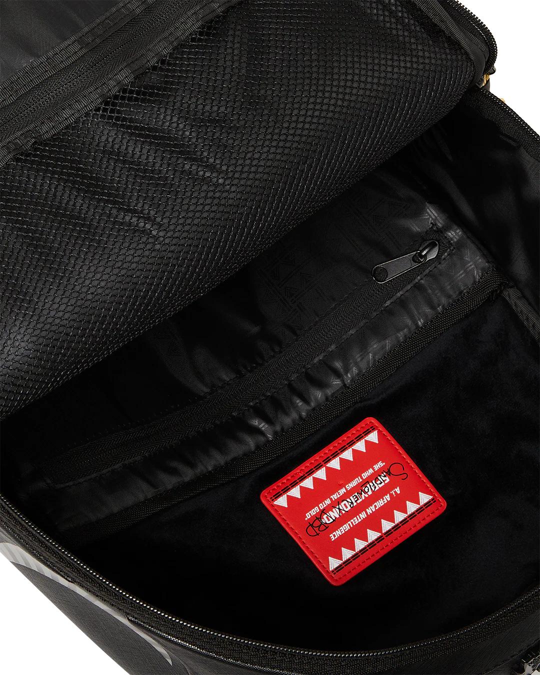 A.I. AFRICAN INTELLIGENCE SHARKS OF THE GOLD OCEAN BACKPACK - SANDFLOW | Sprayground Recommended