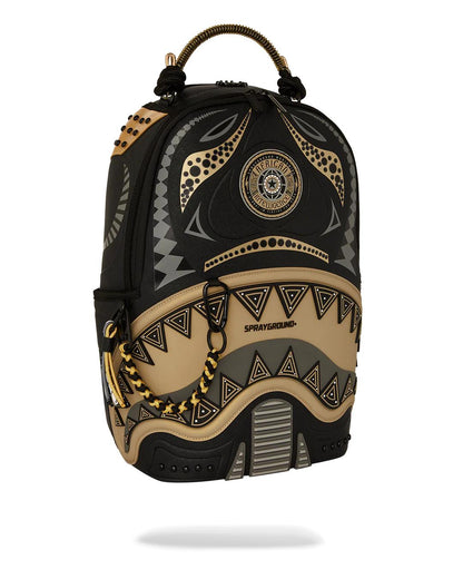 A.I. AFRICAN INTELLIGENCE SHARKS OF THE GOLD OCEAN BACKPACK - SANDFLOW | Sprayground Recommended