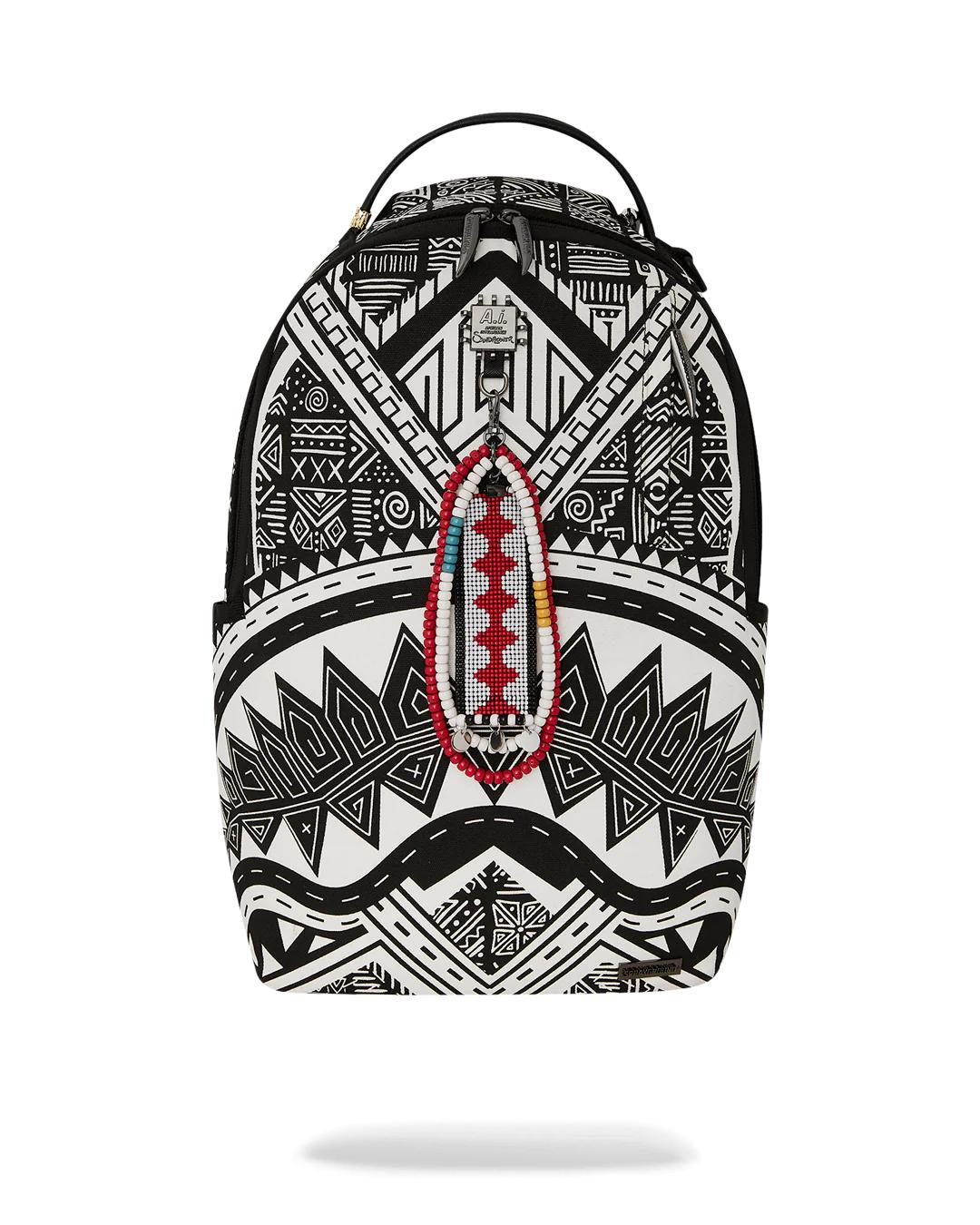 A.I. AFRICAN INTELLIGENCE THE SKYHAWK BACKPACK - SANDFLOWER COLLAB | Sprayground Exclusive