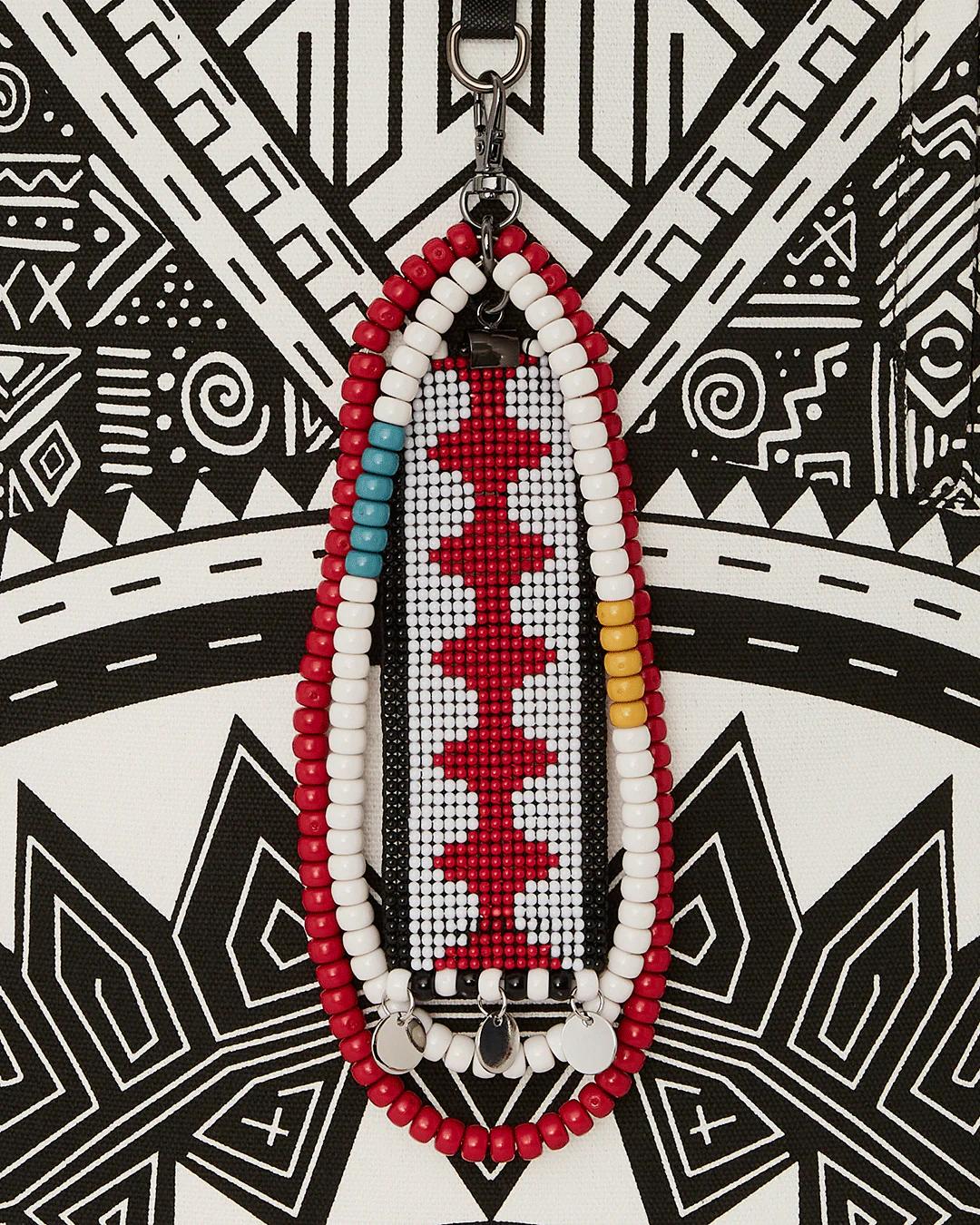 A.I. AFRICAN INTELLIGENCE THE SKYHAWK BACKPACK - SANDFLOWER COLLAB | Sprayground Exclusive