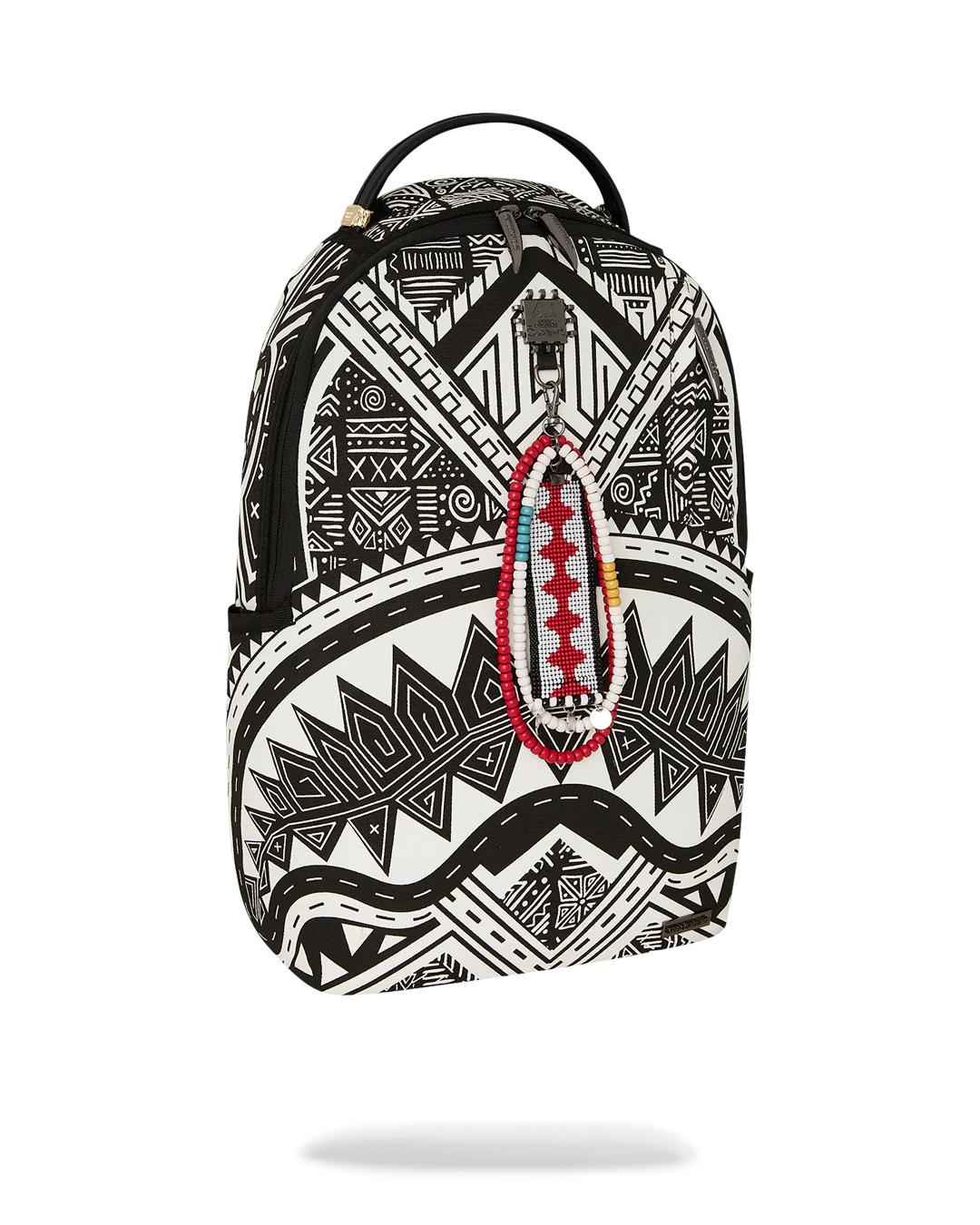 A.I. AFRICAN INTELLIGENCE THE SKYHAWK BACKPACK - SANDFLOWER COLLAB | Sprayground Exclusive
