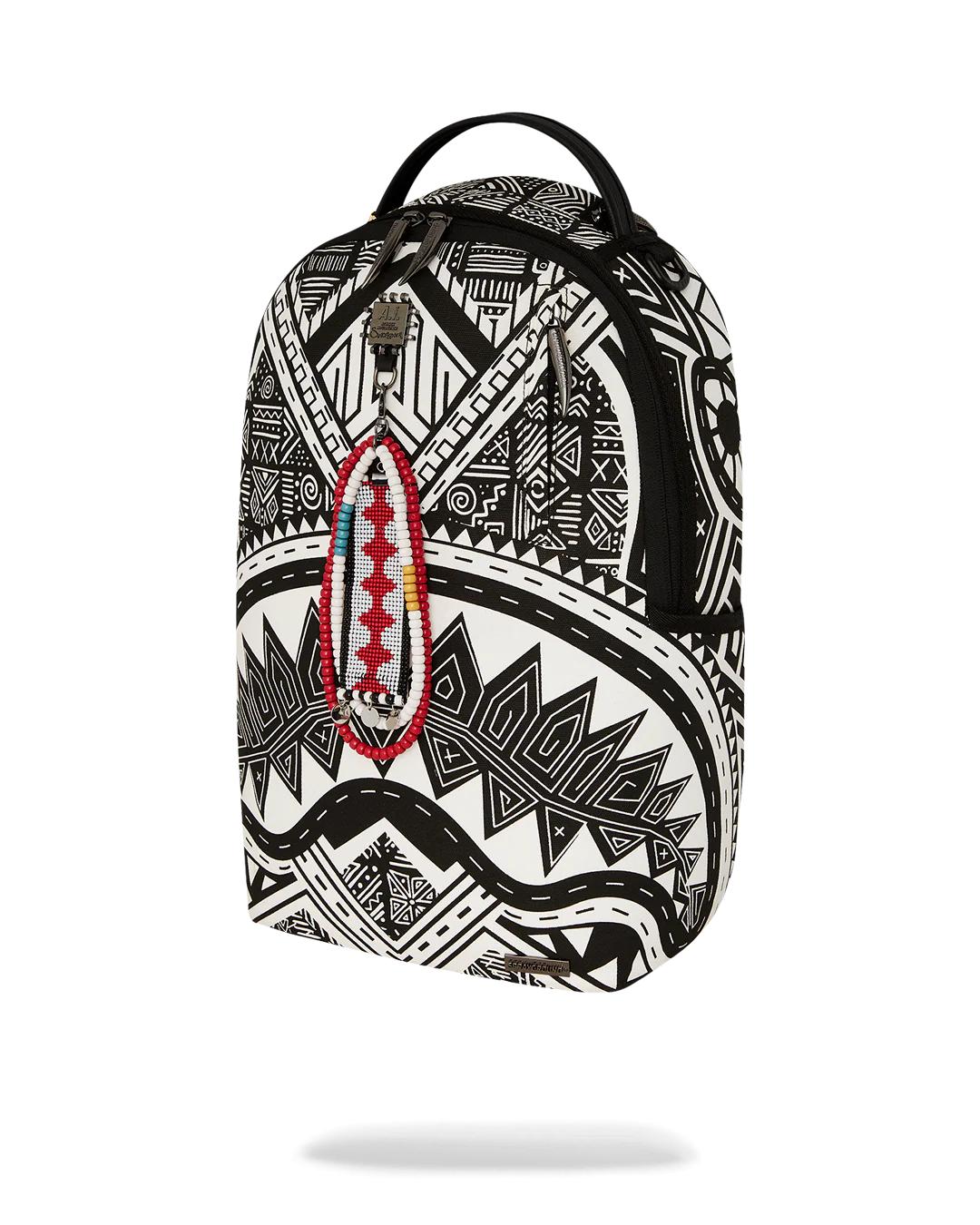 A.I. AFRICAN INTELLIGENCE THE SKYHAWK BACKPACK - SANDFLOWER COLLAB | Sprayground Exclusive