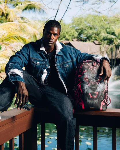 A.I. AFRICAN INTELLIGENCE PRIDE AND POWER BACKPACK - SANDFLOWER COLLAB | Sprayground Everyday