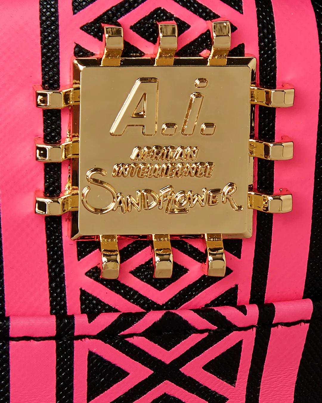 A.I. AFRICAN INTELLIGENCE PRIDE AND POWER BACKPACK - SANDFLOWER COLLAB | Sprayground Everyday