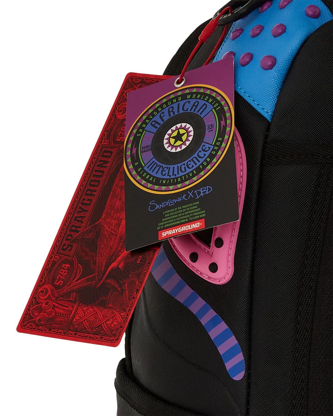 A.I. 12 BROOKLYN & BEYOND - SANDFLOWER COLLAB BACKPACK | Sprayground New