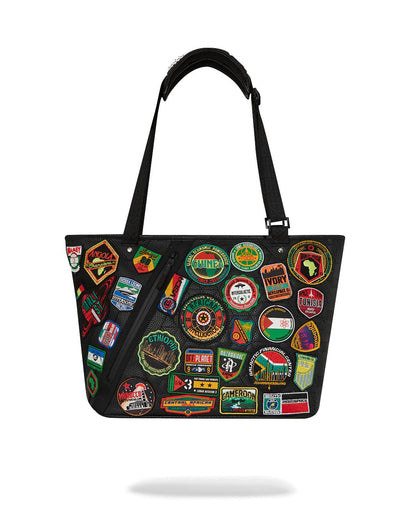 A.I. THE 54 (PATCHES OF AFRICA) CARGO TOTE | Sprayground Recommended