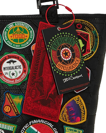 A.I. THE 54 (PATCHES OF AFRICA) CARGO TOTE | Sprayground Recommended