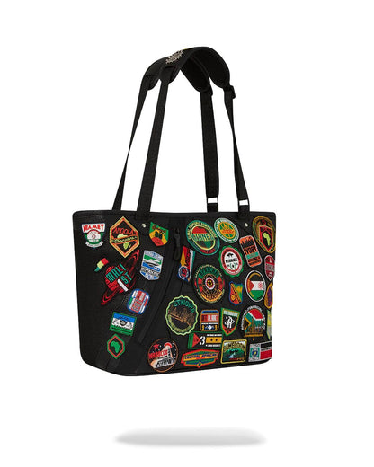 A.I. THE 54 (PATCHES OF AFRICA) CARGO TOTE | Sprayground Recommended