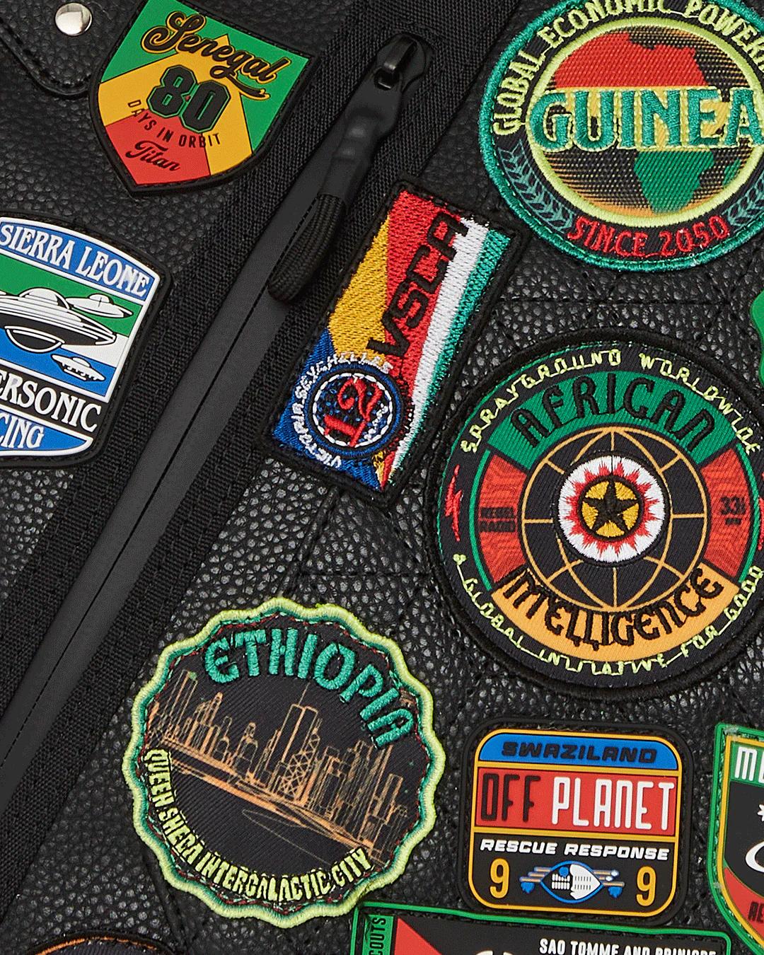 A.I. THE 54 (PATCHES OF AFRICA) CARGO TOTE | Sprayground Recommended