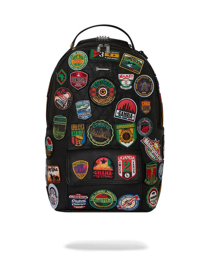 A.I. THE 54 (PATCHES OF AFRICA) CARGO BACKPACK | Sprayground Exclusive