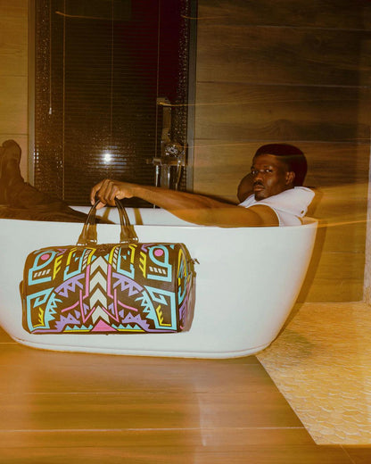 A.I. PATH TO THE FUTURE III DUFFLE - SANDFLOWER COLLAB (GLOW IN THE DA | Sprayground Great Value