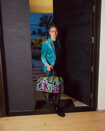 A.I. PATH TO THE FUTURE III DUFFLE - SANDFLOWER COLLAB (GLOW IN THE DA | Sprayground Great Value