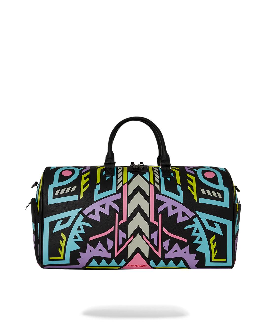 A.I. PATH TO THE FUTURE III DUFFLE - SANDFLOWER COLLAB (GLOW IN THE DA | Sprayground Great Value