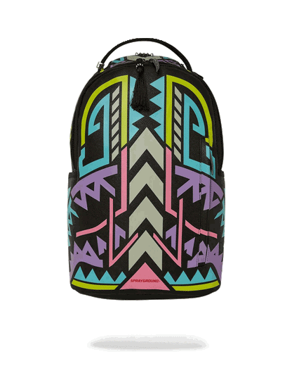 A.I. PATH TO THE FUTURE III BACKPACK - SANDFLOWER COLLAB (GLOW IN THE | Sprayground Latest