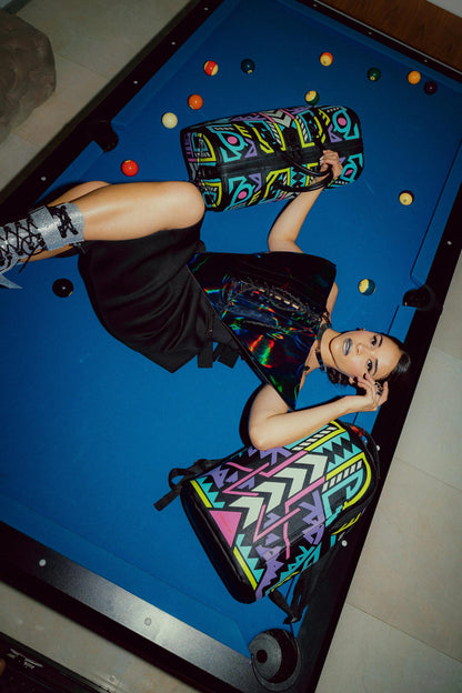 A.I. PATH TO THE FUTURE III BACKPACK - SANDFLOWER COLLAB (GLOW IN THE | Sprayground Latest