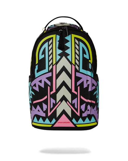 A.I. PATH TO THE FUTURE III BACKPACK - SANDFLOWER COLLAB (GLOW IN THE | Sprayground Latest