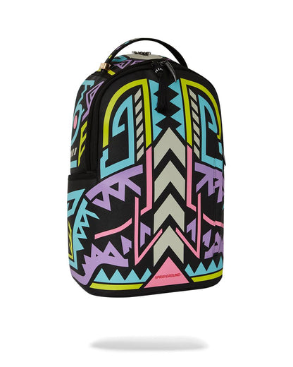 A.I. PATH TO THE FUTURE III BACKPACK - SANDFLOWER COLLAB (GLOW IN THE | Sprayground Latest