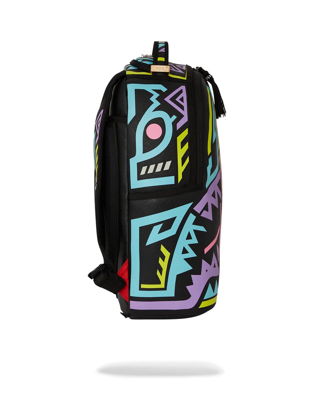 A.I. PATH TO THE FUTURE III BACKPACK - SANDFLOWER COLLAB (GLOW IN THE | Sprayground Latest