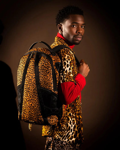AFRICAN INTELLIGENCE 9 COURAGE LIVES ON BACKPACK - SANDFLOWER COLLAB | Sprayground Quality