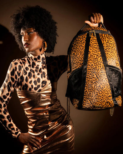 AFRICAN INTELLIGENCE 9 COURAGE LIVES ON BACKPACK - SANDFLOWER COLLAB | Sprayground Quality