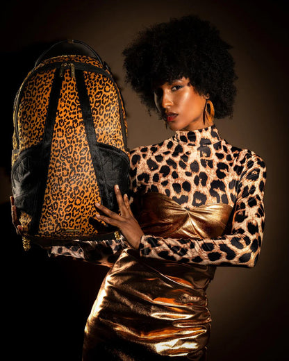 AFRICAN INTELLIGENCE 9 COURAGE LIVES ON BACKPACK - SANDFLOWER COLLAB | Sprayground Quality
