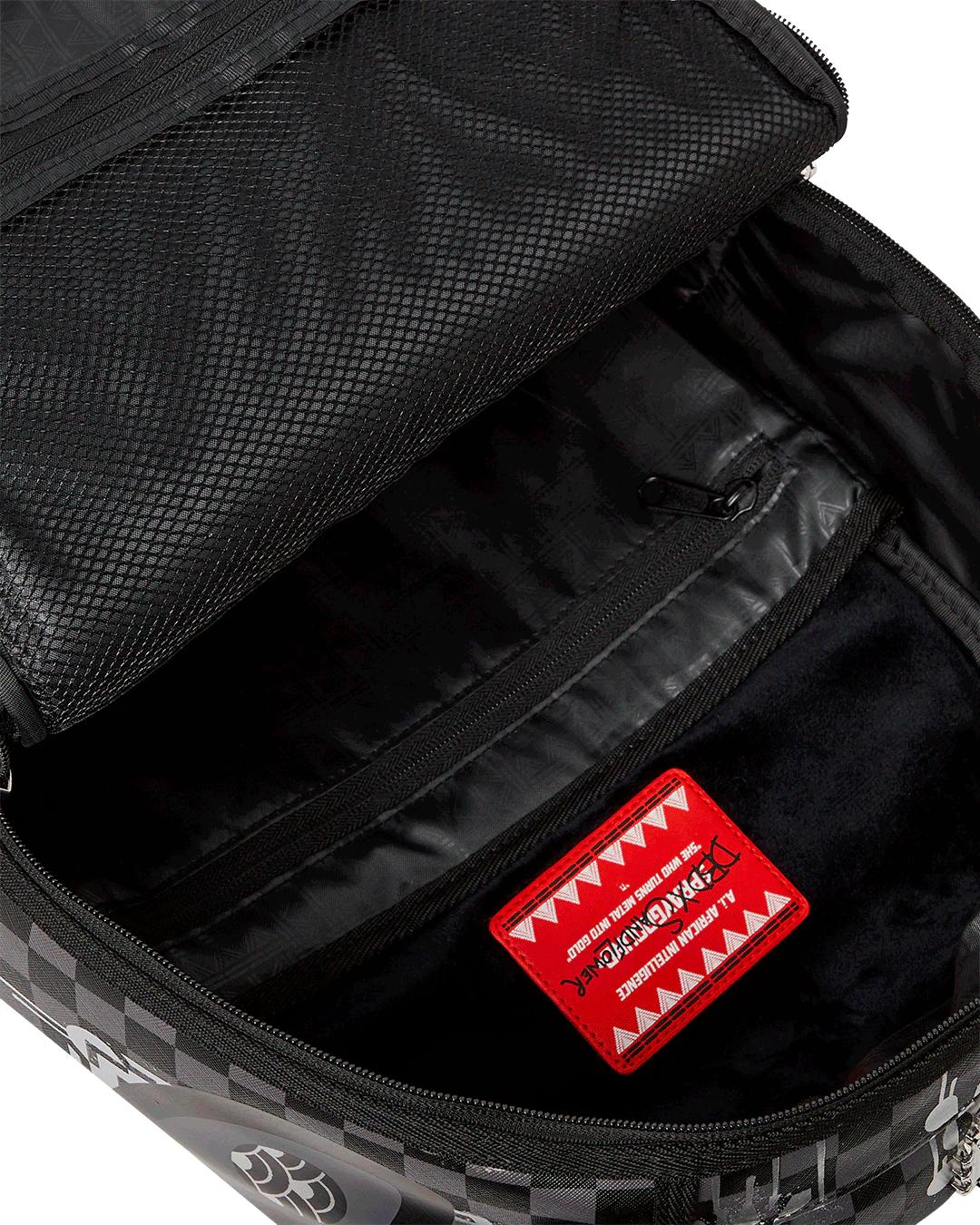 AFRICAN INTELLIGENCE 9 POWER GLYPHICS BACKPACK - SANDFLOWER COLLAB | Sprayground New