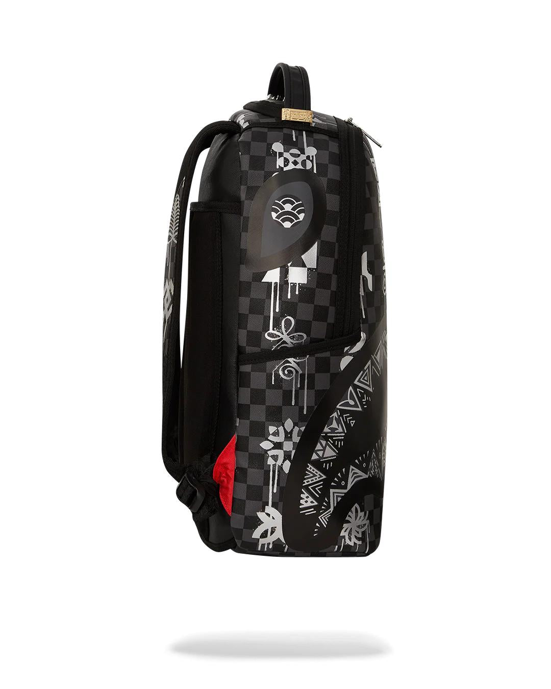 AFRICAN INTELLIGENCE 9 POWER GLYPHICS BACKPACK - SANDFLOWER COLLAB | Sprayground New