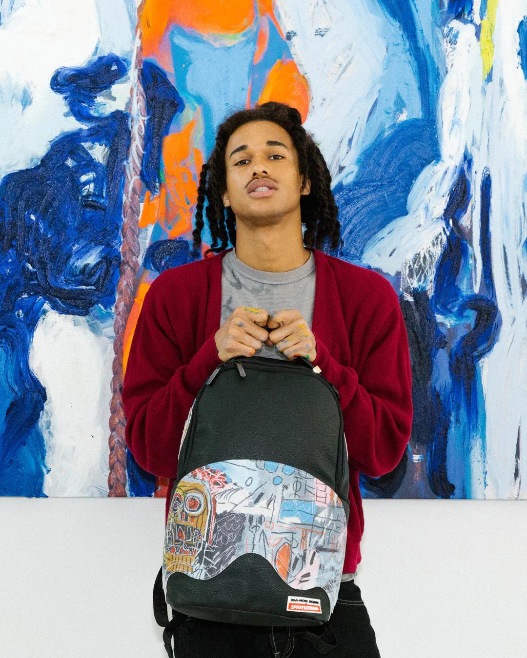 OFFICIAL BASQUIAT UNTITLED 1982 BACKPACK (DLXV) | Sprayground Featured