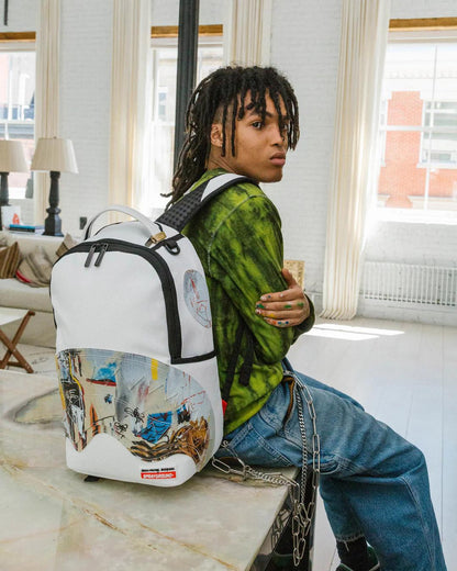 OFFICIAL BASQUIAT ACQUE PERICOLOSE 1981 BACKPACK (DLXV) | Sprayground Popular