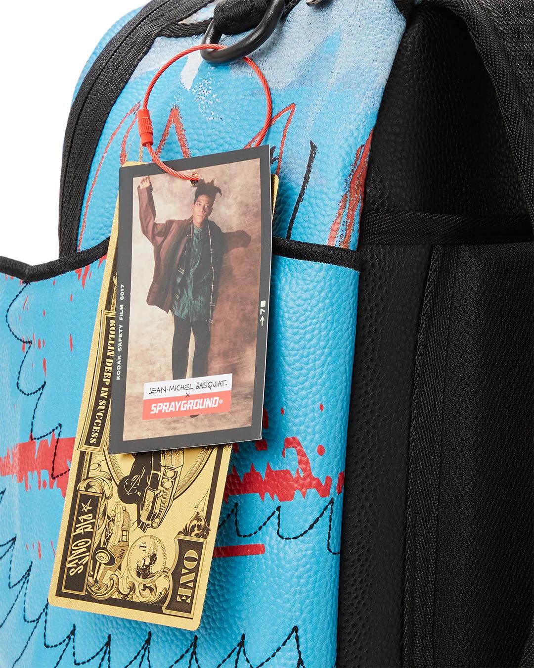 OFFICIAL BASQUIAT UNTITLED (FALLEN ANGEL) 1981 WING BACKPACK (DLXV) | Sprayground Best Seller