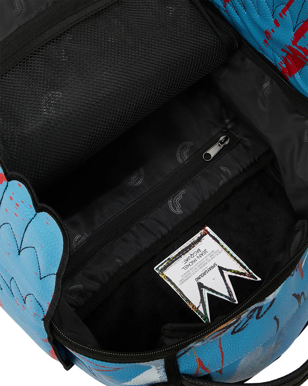 OFFICIAL BASQUIAT UNTITLED (FALLEN ANGEL) 1981 WING BACKPACK (DLXV) | Sprayground Best Seller