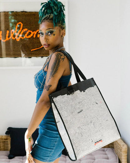 OFFICIAL BASQUIAT PEGASUS 1987 LOFT TOTE | Sprayground Recommended