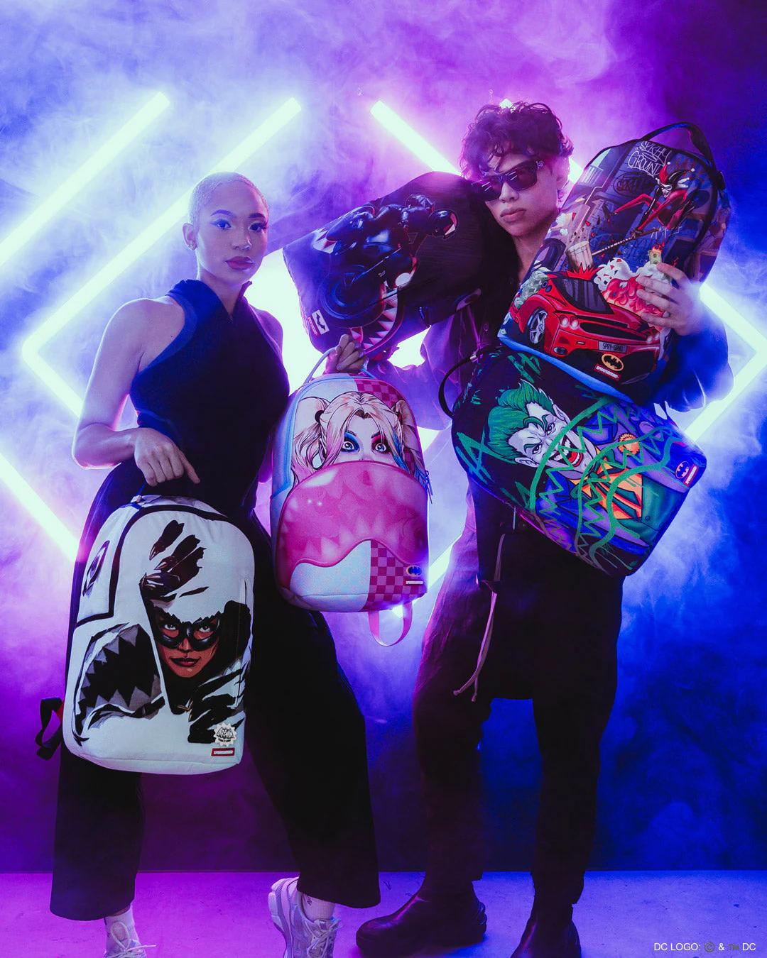 CAT WOMAN BIKER DLXSR BACKPACK | Sprayground Everyday