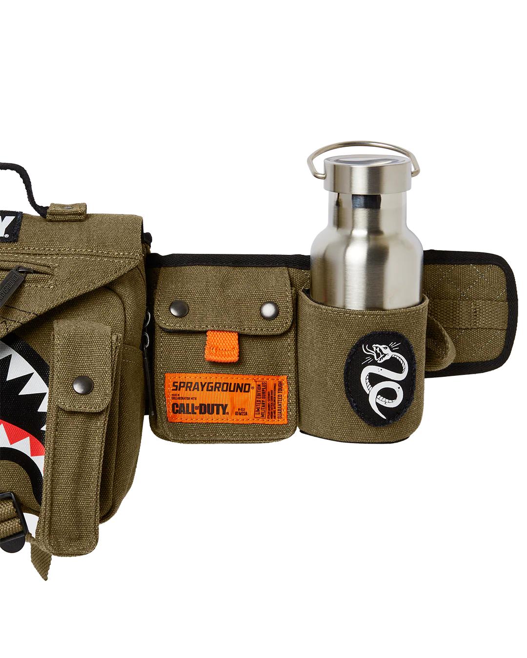 CALL OF DUTY NEVER BACK DOWN CROSSBODY | Sprayground Value
